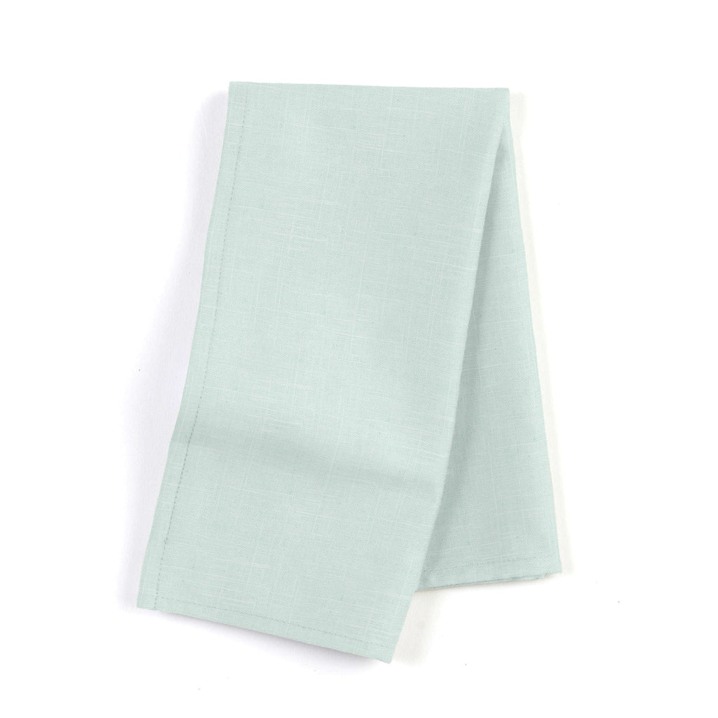 Set of 4 Napkins in Classic Linen - Mint