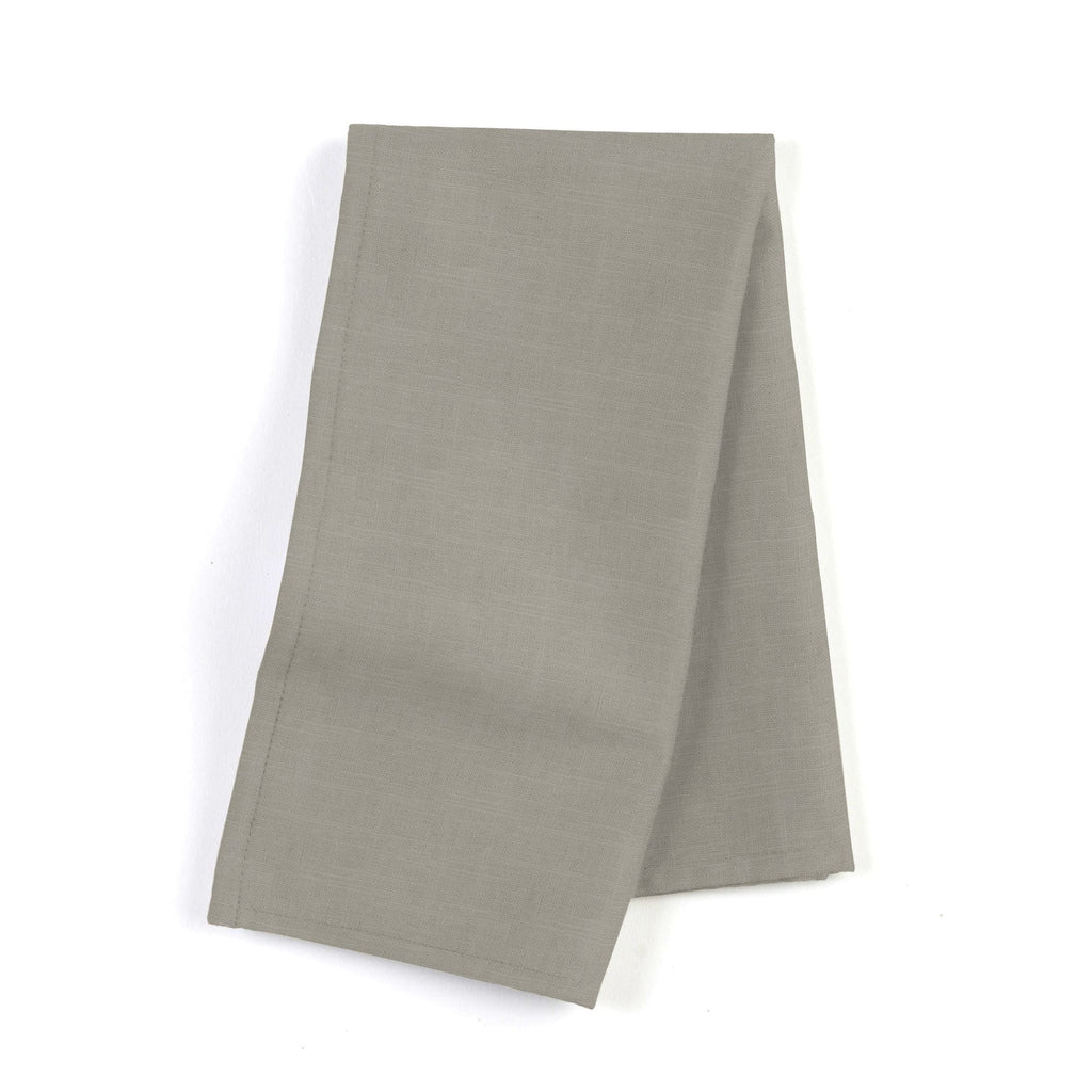 Set of 4 Napkins in Classic Linen - Stone