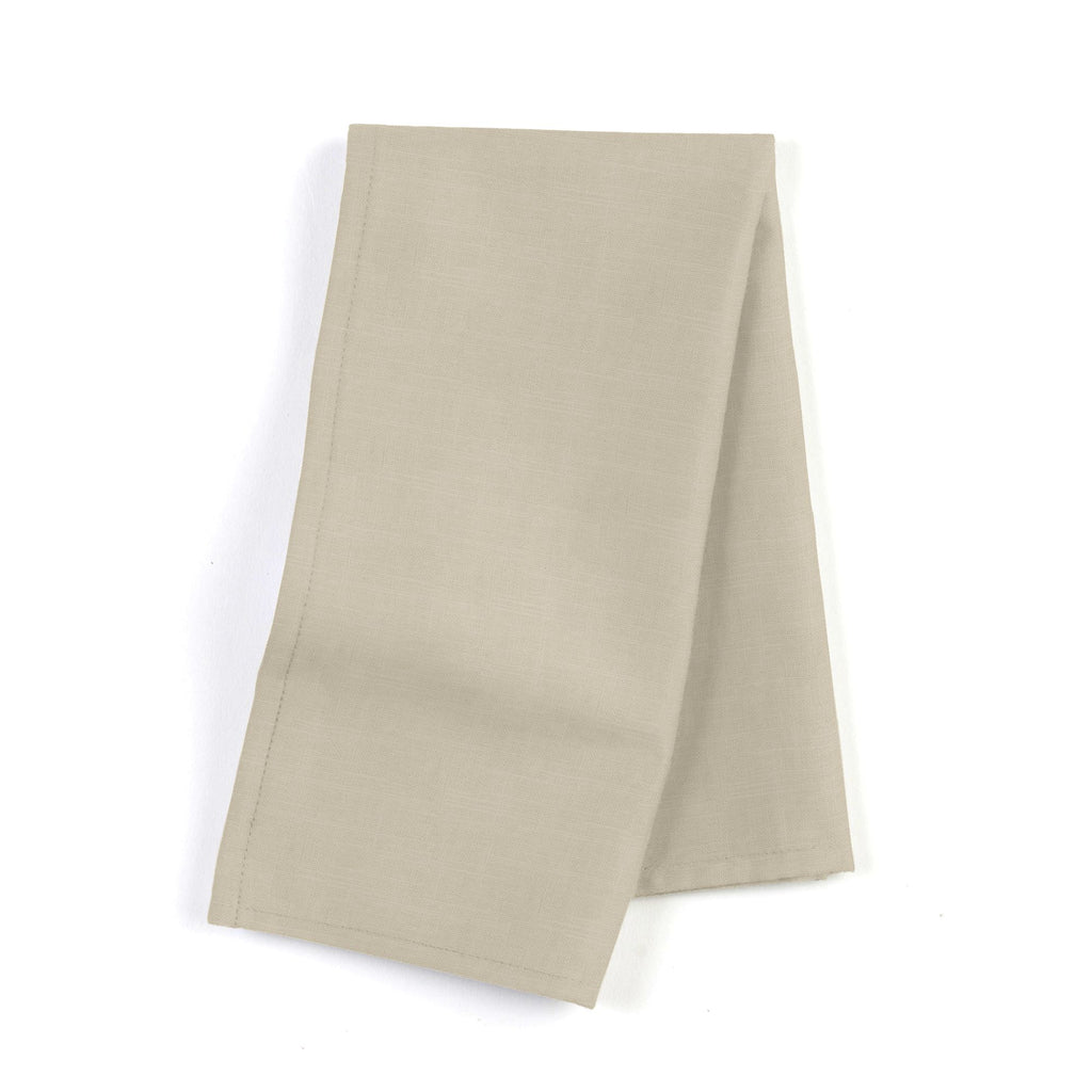 Set of 4 Napkins in Classic Linen - Toast