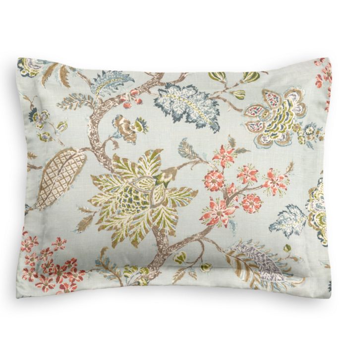 Pillow Sham in On The Bright Side - Chalk Blue