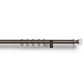 Custom Cut Drapery Hardware in Pewter With Euro Finial