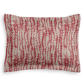 Pillow Sham in Rope Walk - Grenadine