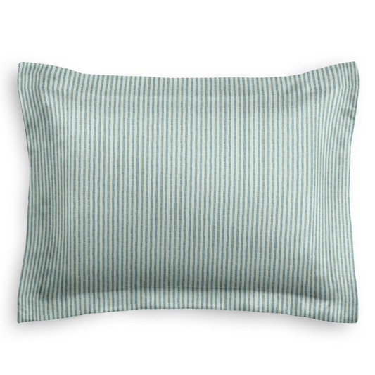 Pillow Sham in Baldwin - Liberty Blue