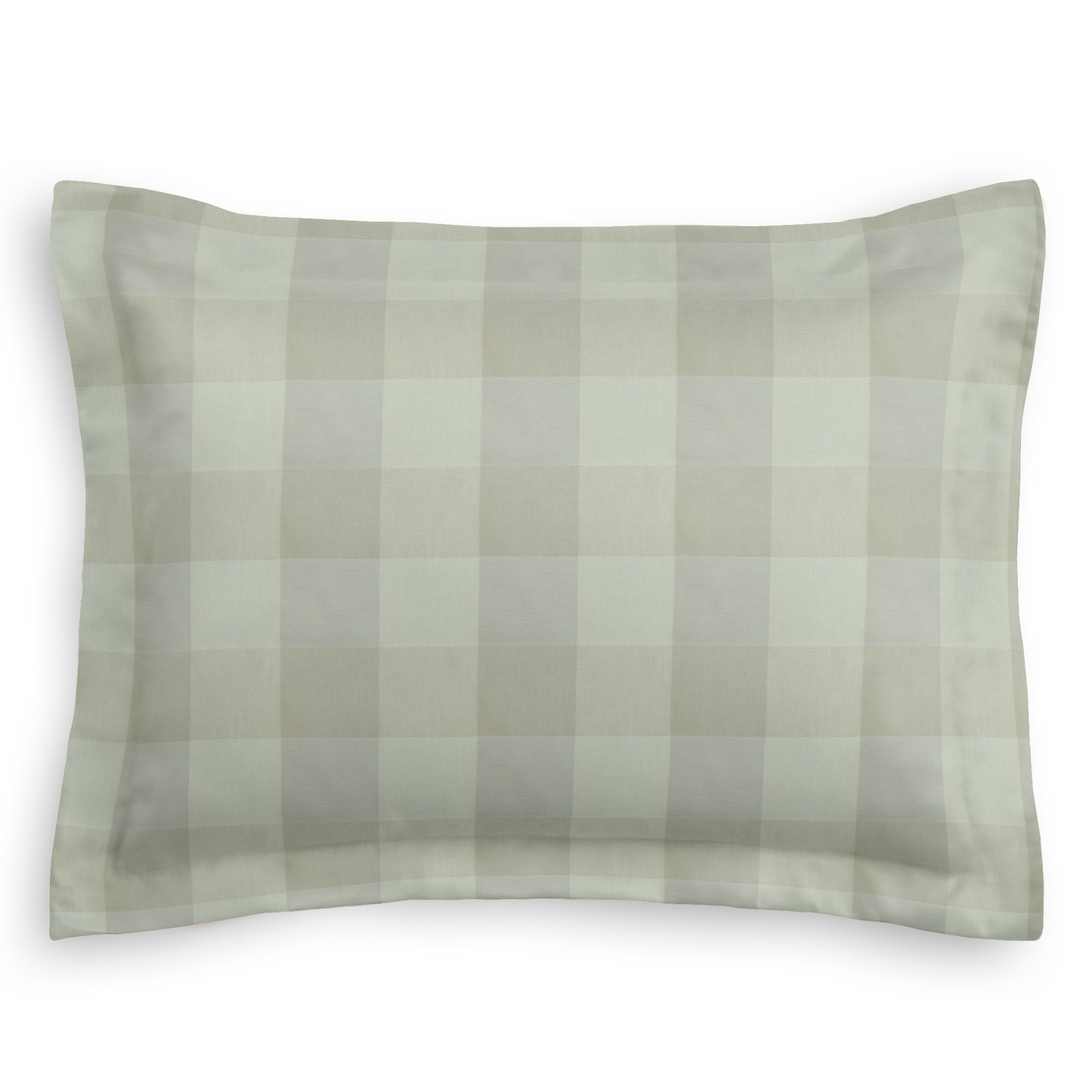 Pillow Sham in Foxy Plaid - Dune