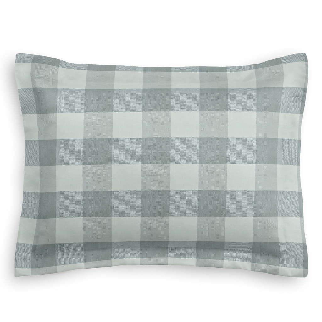Pillow Sham in Foxy Plaid - Dusk