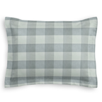 Pillow Sham in Foxy Plaid - Dusk