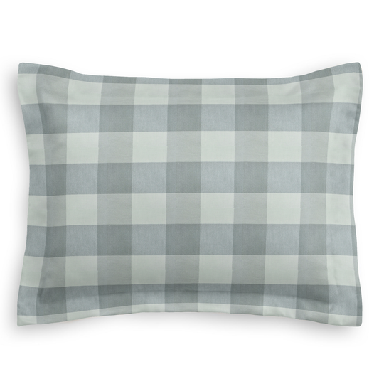 Pillow Sham in Foxy Plaid - Dusk