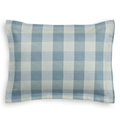 Pillow Sham in Foxy Plaid - Harbor