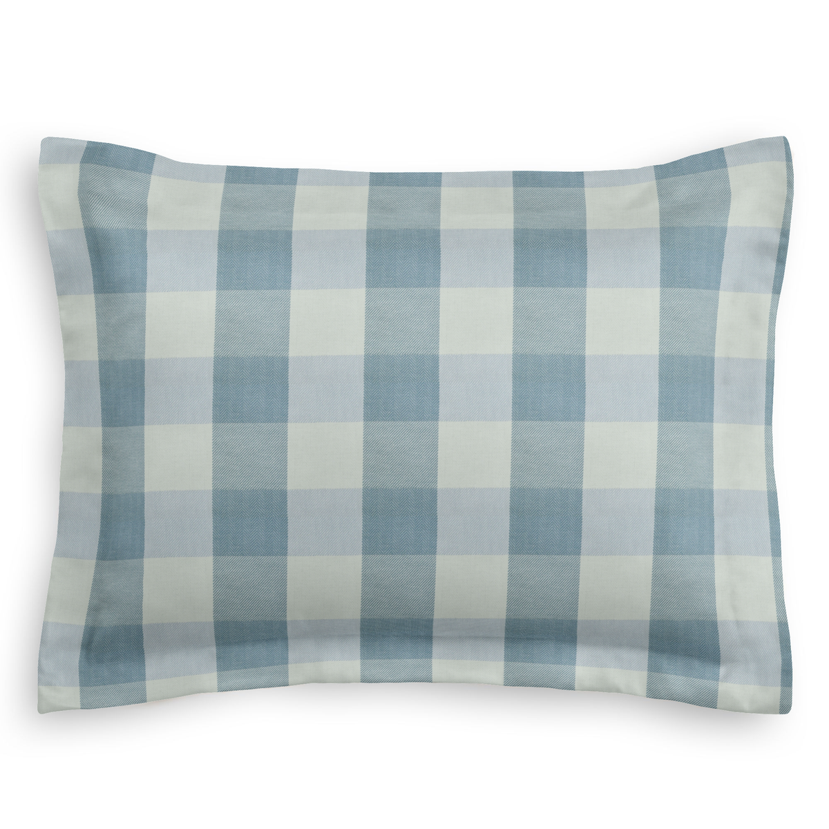 Pillow Sham in Foxy Plaid - Harbor