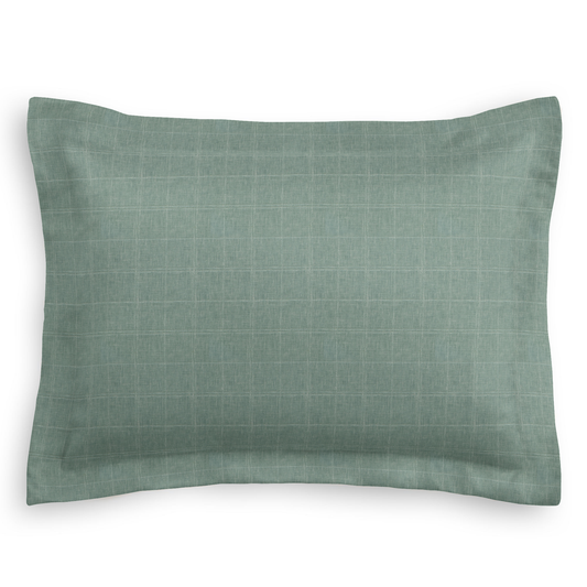 Pillow Sham in Moray - Glacier