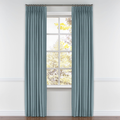Pinch Pleat Drapery in Moray - Chambray