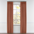 Pinch Pleat Drapery in Moray - Clay