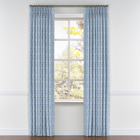 Pinch Pleat Drapery in Palazzo - Chambray