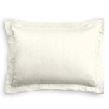 Pillow Sham in Pintucked In - Ivory