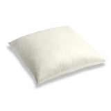 Simple Floor Pillow in Pintucked In - Ivory
