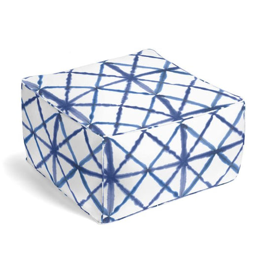 Square Pouf in Pixel - Allure