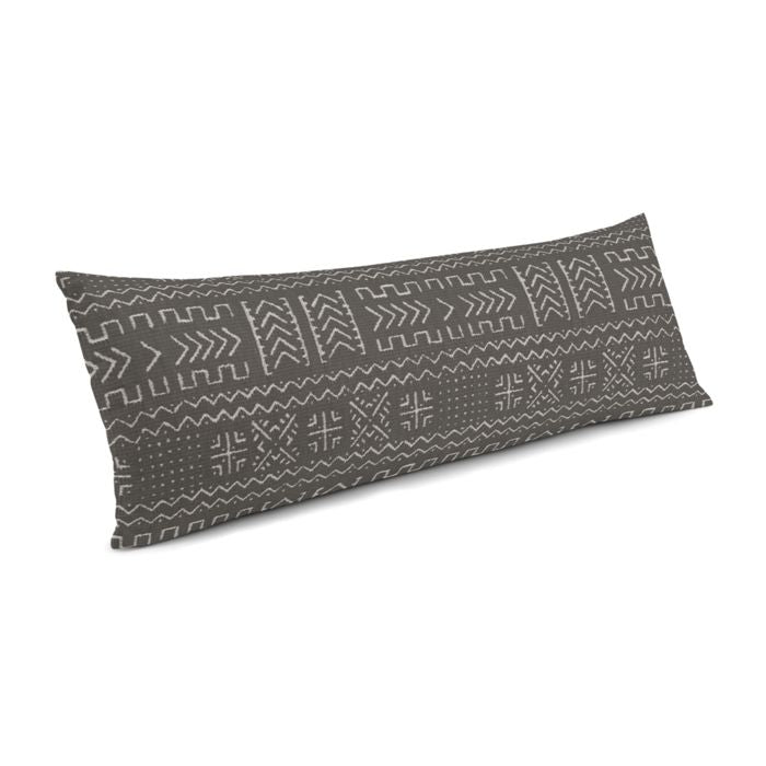 Large Lumbar Pillow in Play Tribal - Castor