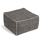 Square Pouf in Play Tribal - Castor