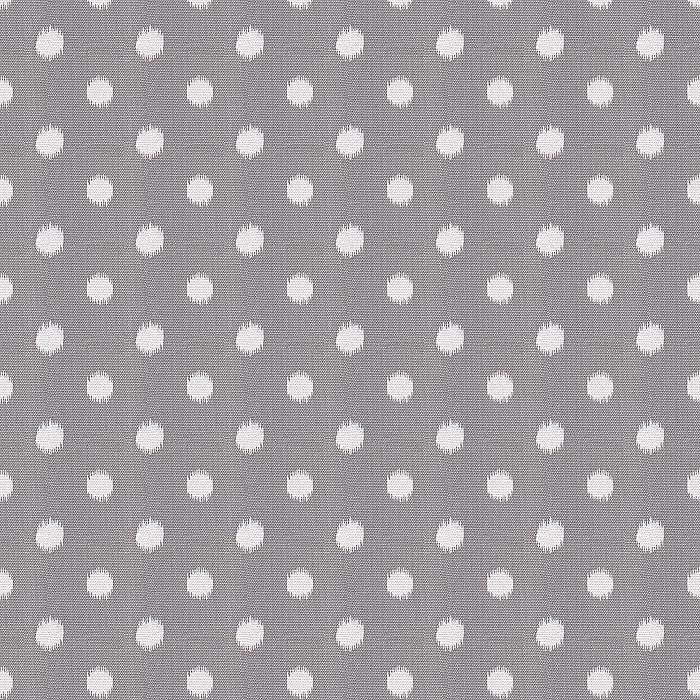 Fabric Swatch: Polka Face - Pewter