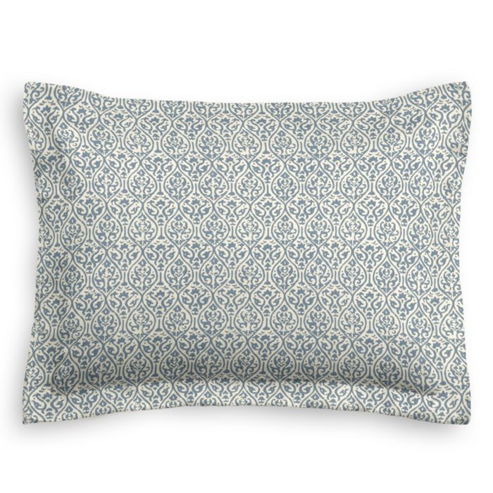 Pillow Sham in Prints Charming - Dusty Blue