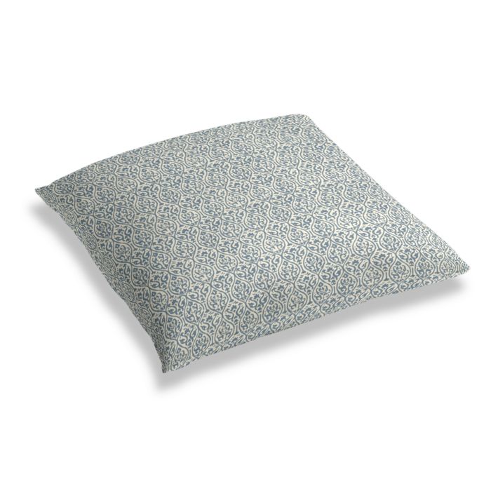 Simple Floor Pillow in Prints Charming - Dusty Blue
