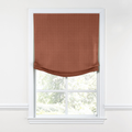 Relaxed Roman Shade in Moray - Clay