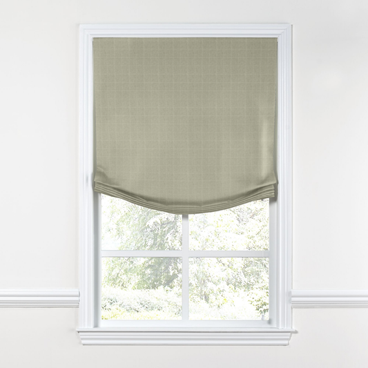 Relaxed Roman Shade in Moray - Dove
