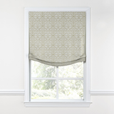 Relaxed Roman Shade in Palazzo - Linen