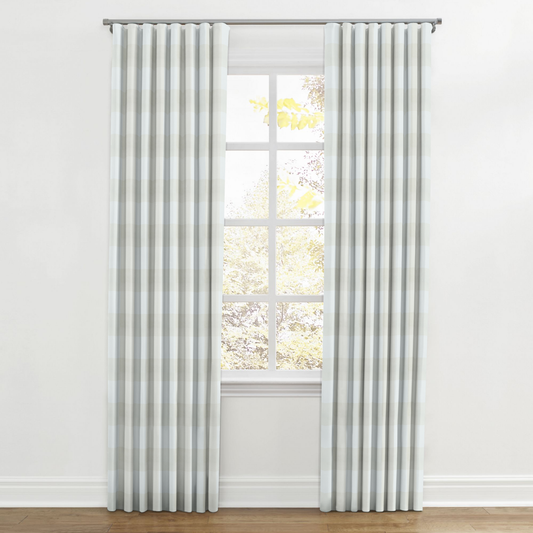 Ripplefold Drapery in Falmouth - Linen