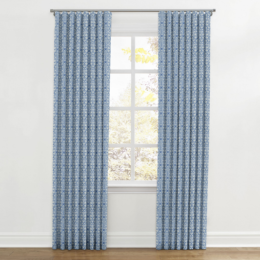 Ripplefold Drapery in Palazzo - Chambray