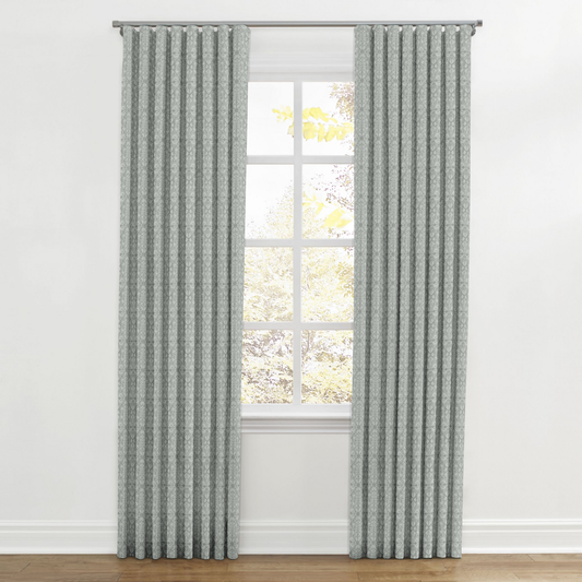 Ripplefold Drapery in Palazzo - Gray