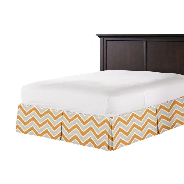 Tailored Bedskirt in Rise & Fall - Nugget
