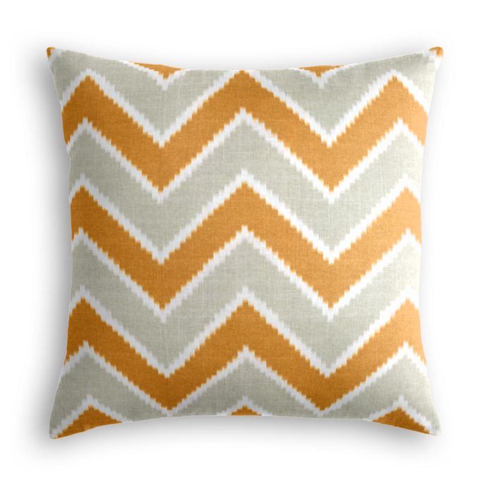 Throw Pillow in Rise & Fall - Nugget