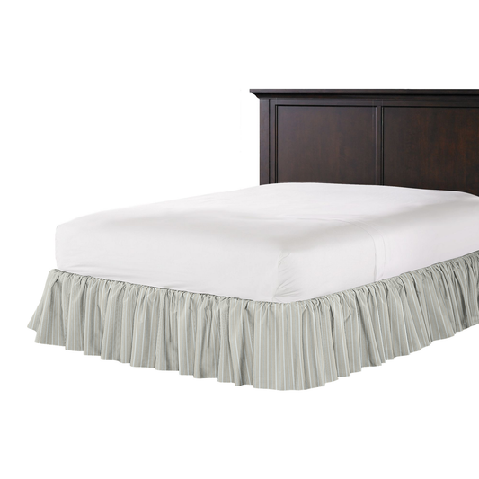 Ruffle Bedskirt in Murali - Linen