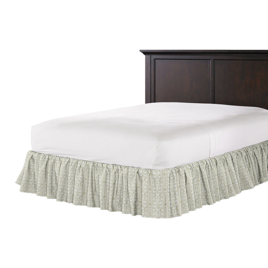 Ruffle Bedskirt in Palazzo - Linen