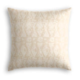 Throw Pillow in Sand Storm - Chalk