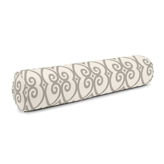 Bolster Pillow in Scrolling Along - Elephant