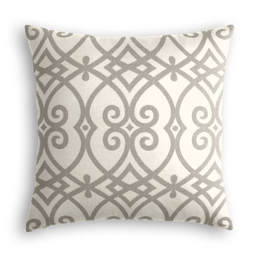 Throw Pillow in Scrolling Along - Elephant