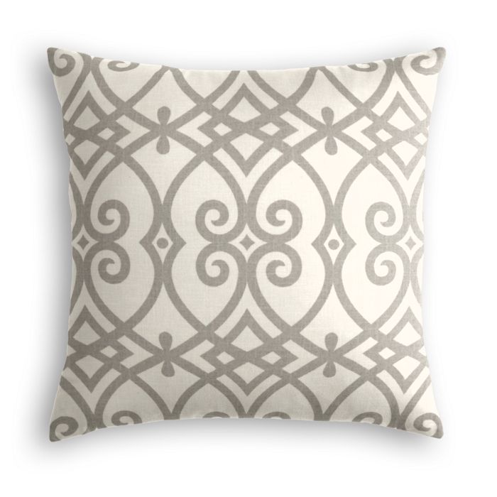 Throw Pillow in Scrolling Along - Elephant