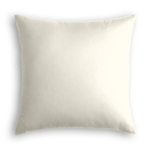 Euro Sham in Serene Sateen - Cream