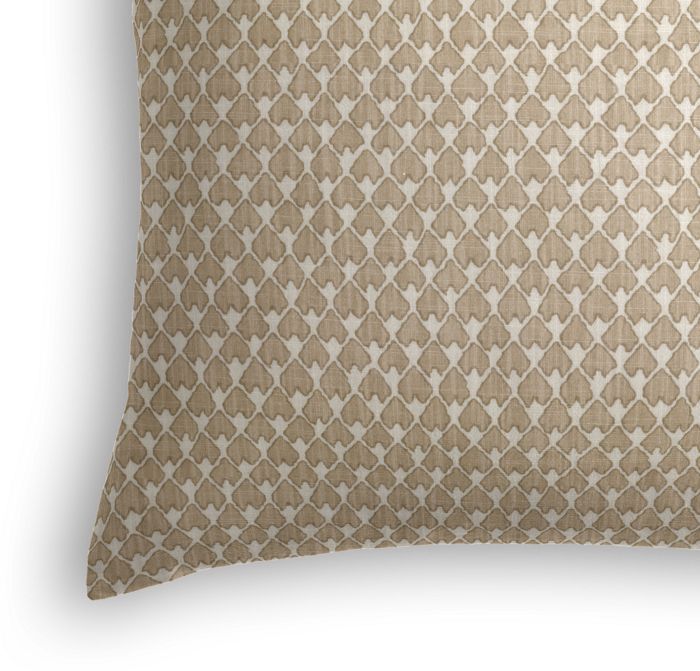 Throw Pillow in Shape Up - Camel