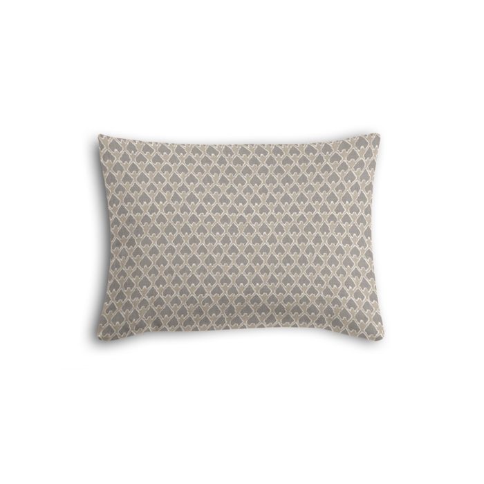 Boudoir Pillow in Shape Up - Silver