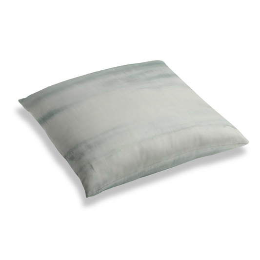 Simple Floor Pillow in Up In The Sky - Aqua