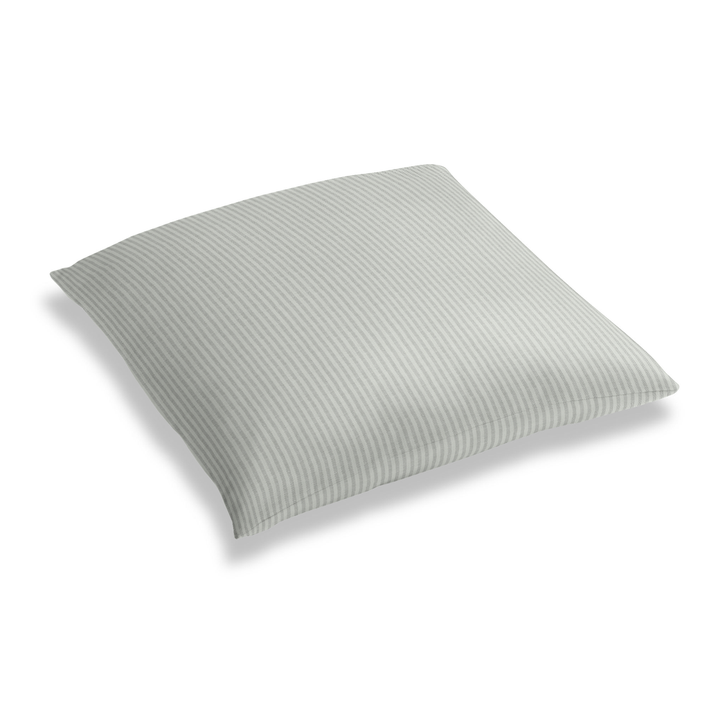 Simple Floor Pillow in Baldwin - Fog