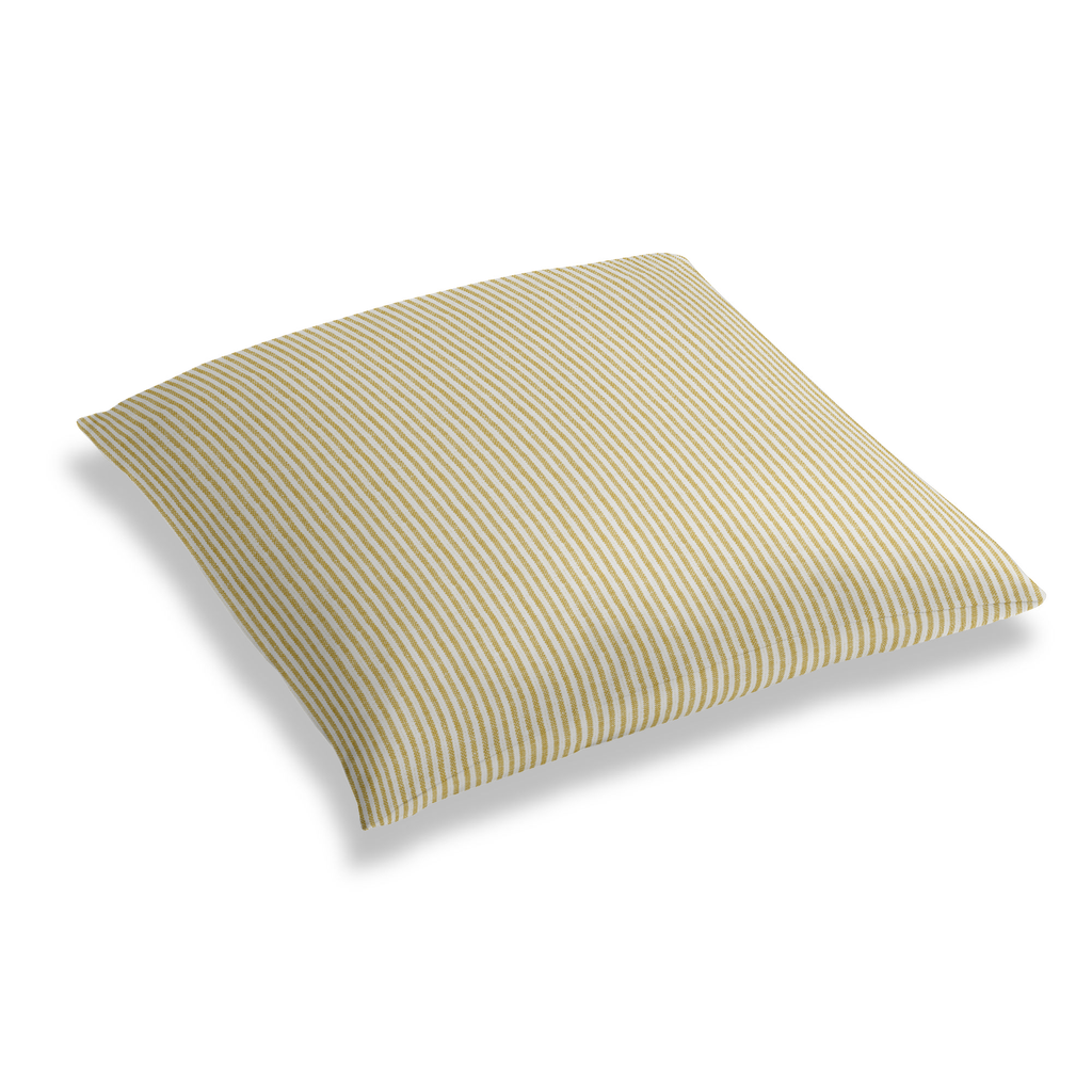 Simple Floor Pillow in Baldwin - Goldenrod