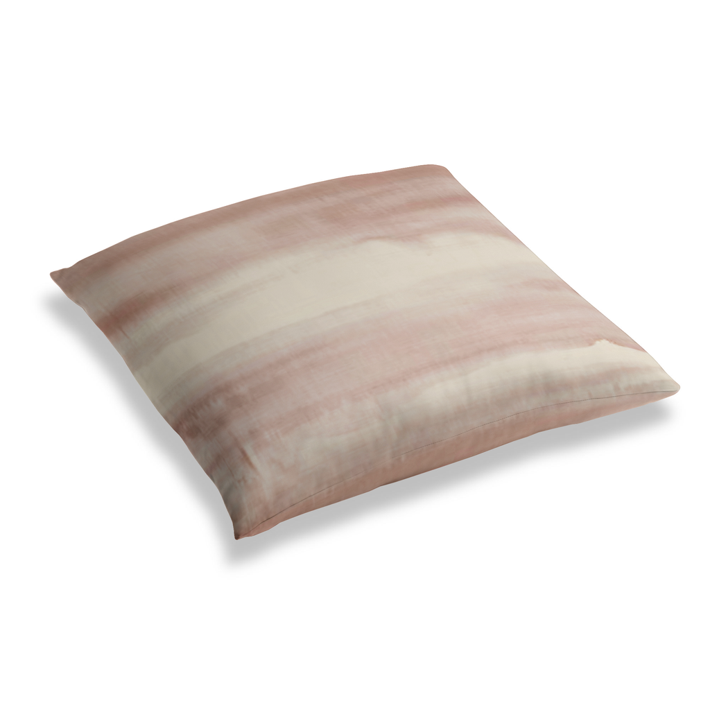 Simple Floor Pillow in Up In The Sky - Blush