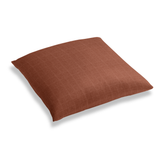 Simple Floor Pillow in Moray - Clay
