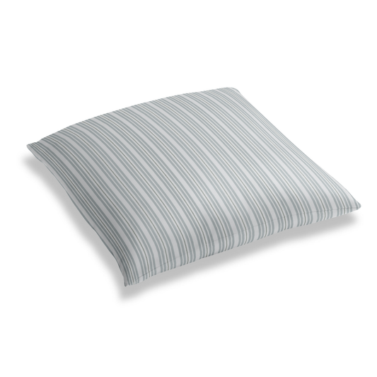 Simple Floor Pillow in Murali - Gray