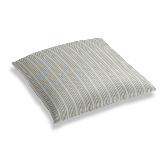 Simple Floor Pillow in Murali - Linen