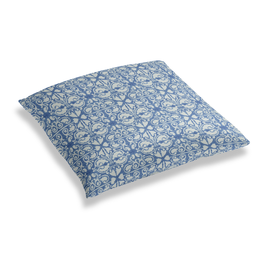 Simple Floor Pillow in Palazzo - Chambray